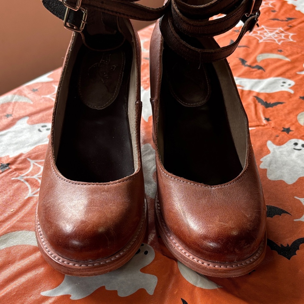 Elegant Brown Leather Women's by Freebird - Picture 7 of 7